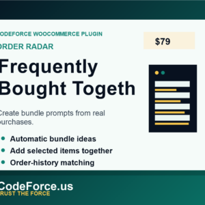 Order Radar Frequently Bought Together