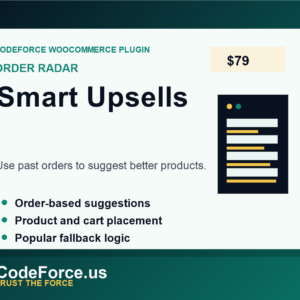 Order Radar Upsells for WooCommerce